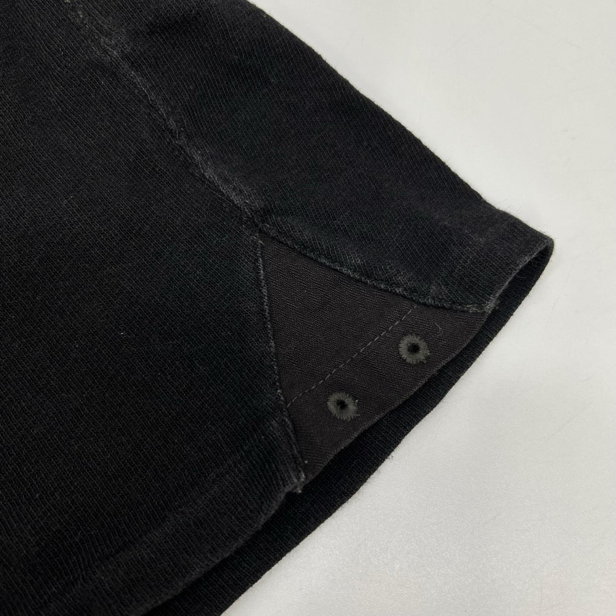 RRL Charcoal Elbow Patch Henley Top Size XS