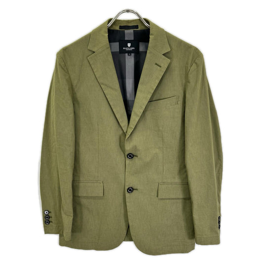 BLACK LABEL CRESTBRIDGE Melange Jacket Khaki Cotton Size S