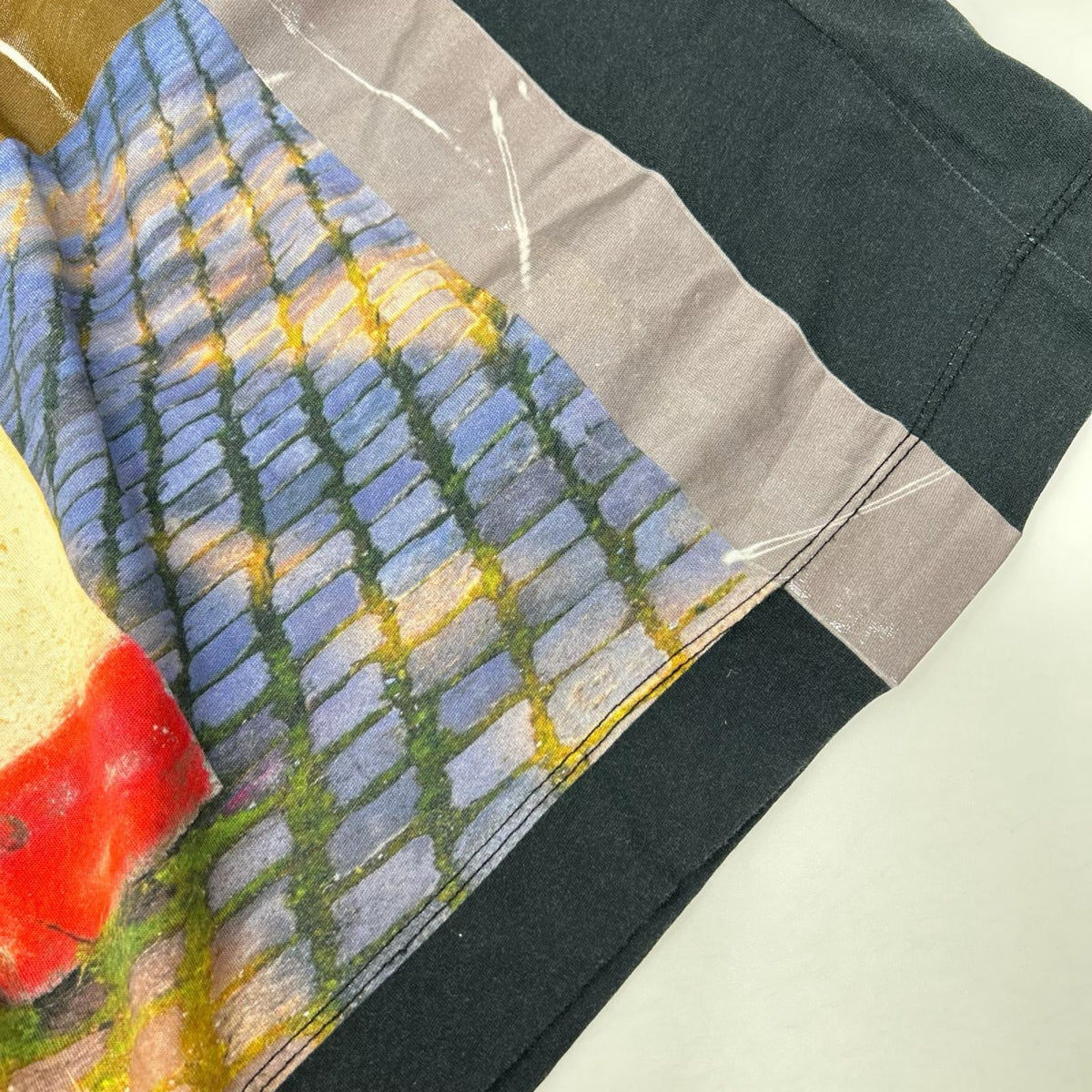 DRIES VAN NOTEN 22SS Black Graphic Print T-Shirt