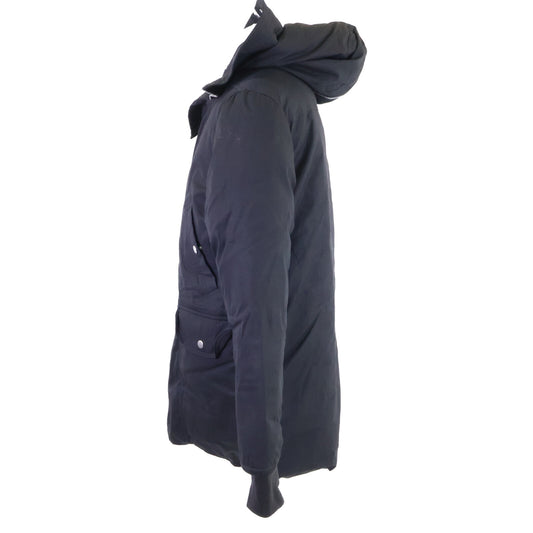 Rick Owens UMBO PARKA BROTHER Hooded Jacket Black Size 48