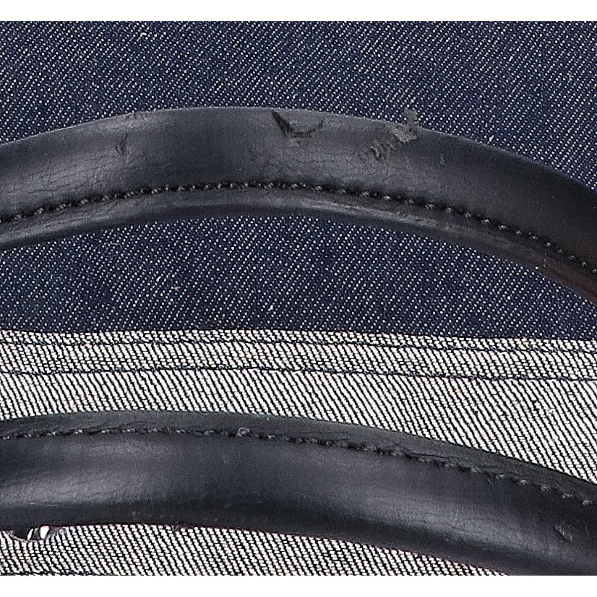 DIESEL Logo Patch Denim Tote Bag