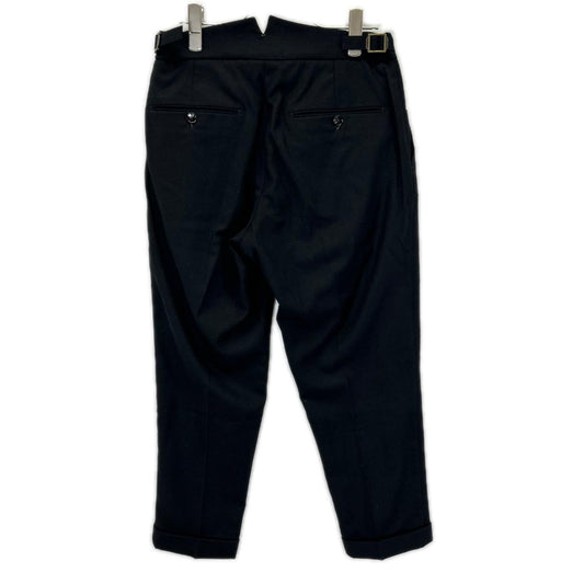 BERWICH 512/A4-379 Black Two-Pleat Adjuster Pants Size 42