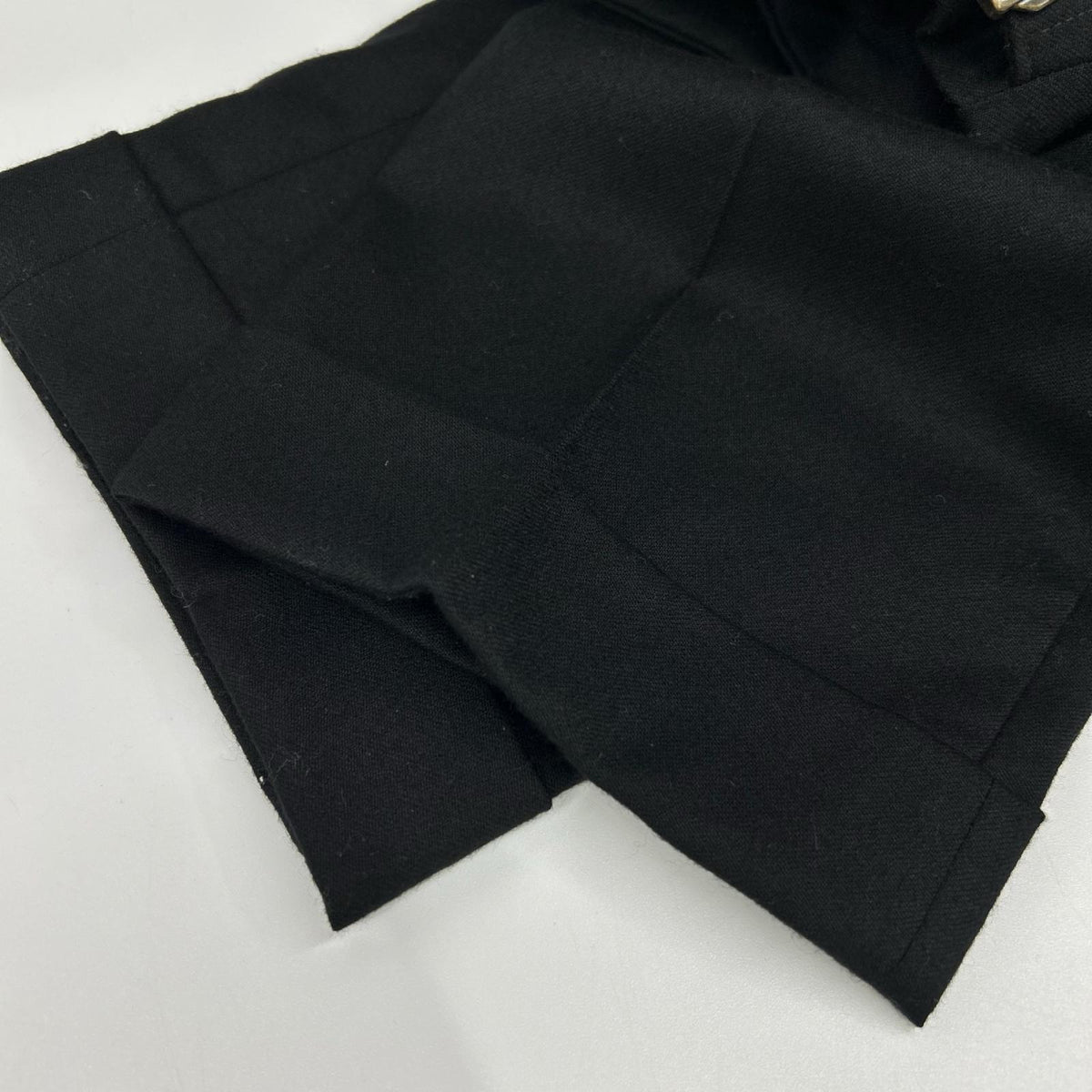 BERWICH 512/A4-379 Black Two-Pleat Adjuster Pants Size 42