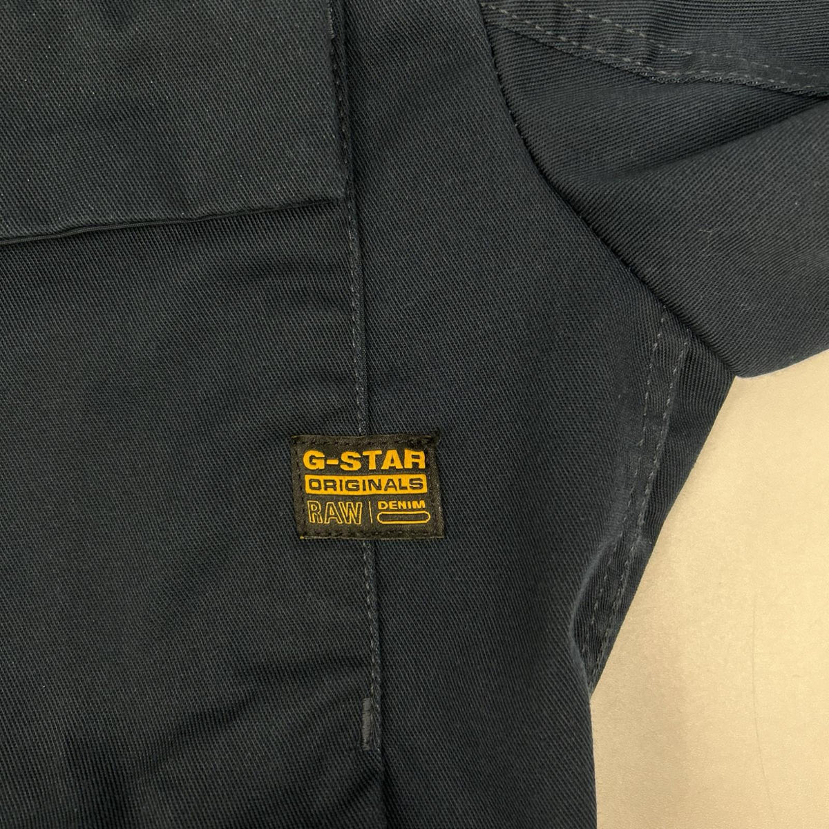 G-STAR RAW Navy 4 Pocket Overshirt Polyester Size M