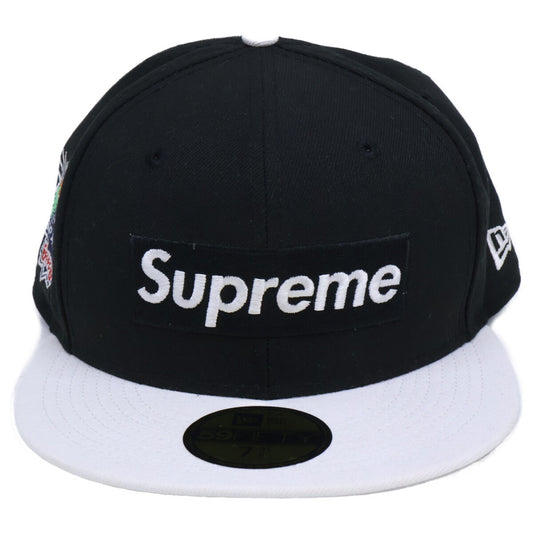 Supreme 2-Tone Box Logo New Era Cap Black Size 7 3/8 58.7CM