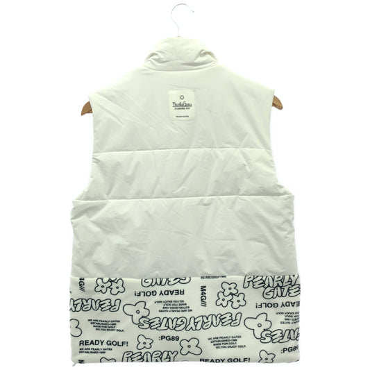 PEARLY GATES '25 All-Over Pattern Vest White Size 5