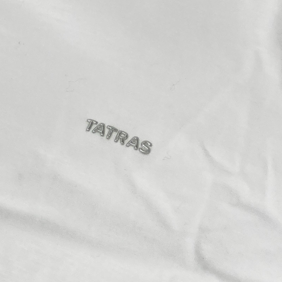 TATRAS White Logo Short-Sleeve T-Shirt Size 02