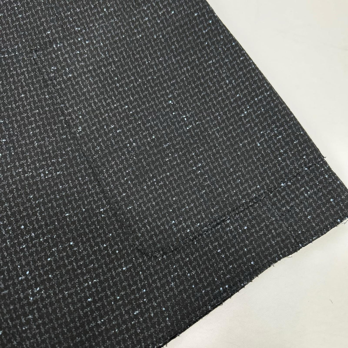 HUGOBOSS Black/Blue Tweed-Like Jacket Size 44