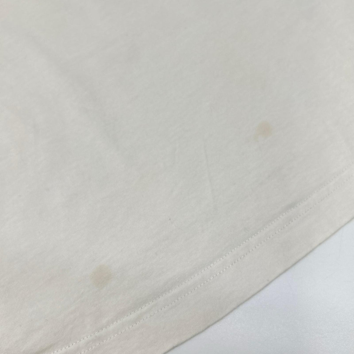 BALENCIAGA White Back Print Cotton T-Shirt Size XL