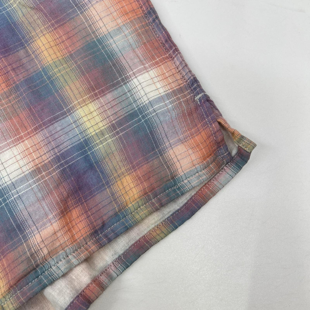 PENDLETON Multi Check Long Sleeve Open Collar Shirt Size S