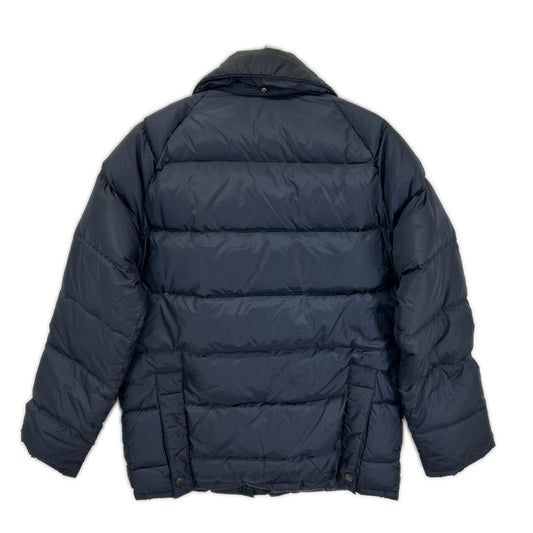 Barbour BEDALE SL DOWN Nylon Down Jacket Navy Size 38