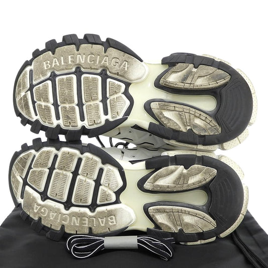 BALENCIAGA Track Mesh Sneakers White/Black Size UK 9