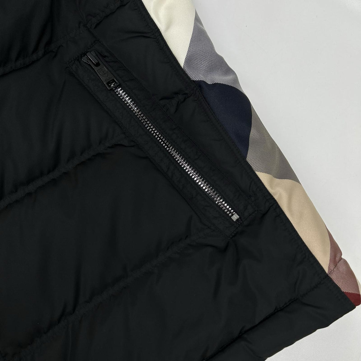 BLACK LABEL CRESTBRIDGE Detachable Hood Jacket Black Size LL