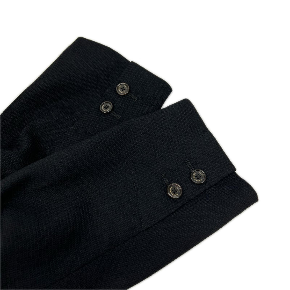 MARKAWARE Black Summer Wool Comfort Jacket Size 2