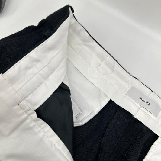 MARKAWARE Black Wool Slacks Size 1