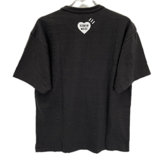HUMAN MADE Black Camo Graphic T-Shirt Size L