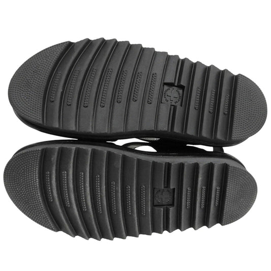 Dr.Martens VOSS Leather Backstrap Sandals Black Size UK 7