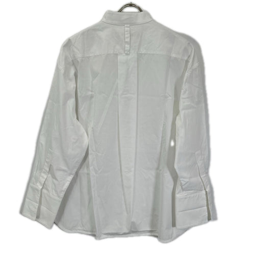 MARNI Wing Collar Oversized Cotton White