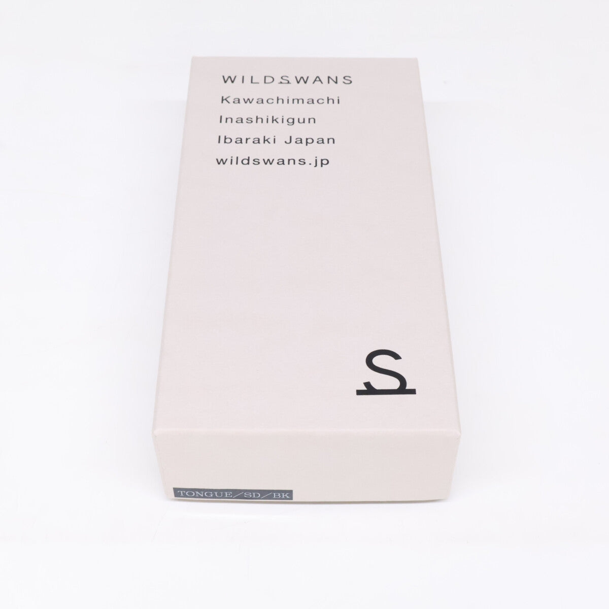 WILDSWANS TONGUE Saddle Pull-up Case Black Size ONE SIZE