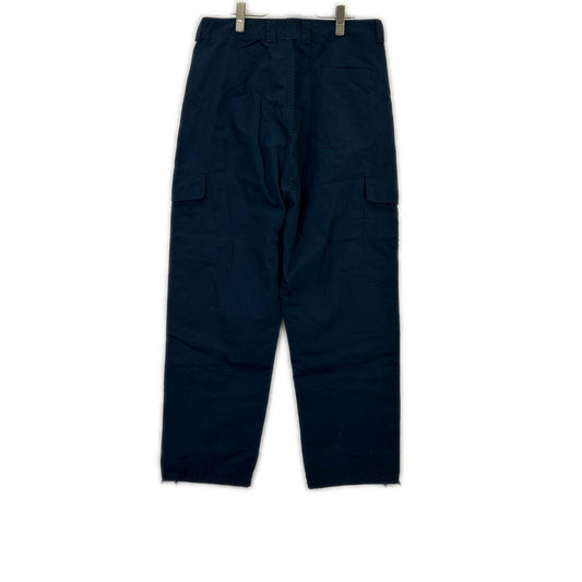 NIGEL CABOURN Piped Cotton Ripstop Pants Navy Size 32