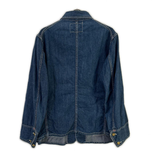 JOE MCCOY 8HOURUNION Denim Coverall Jacket Indigo Size 38