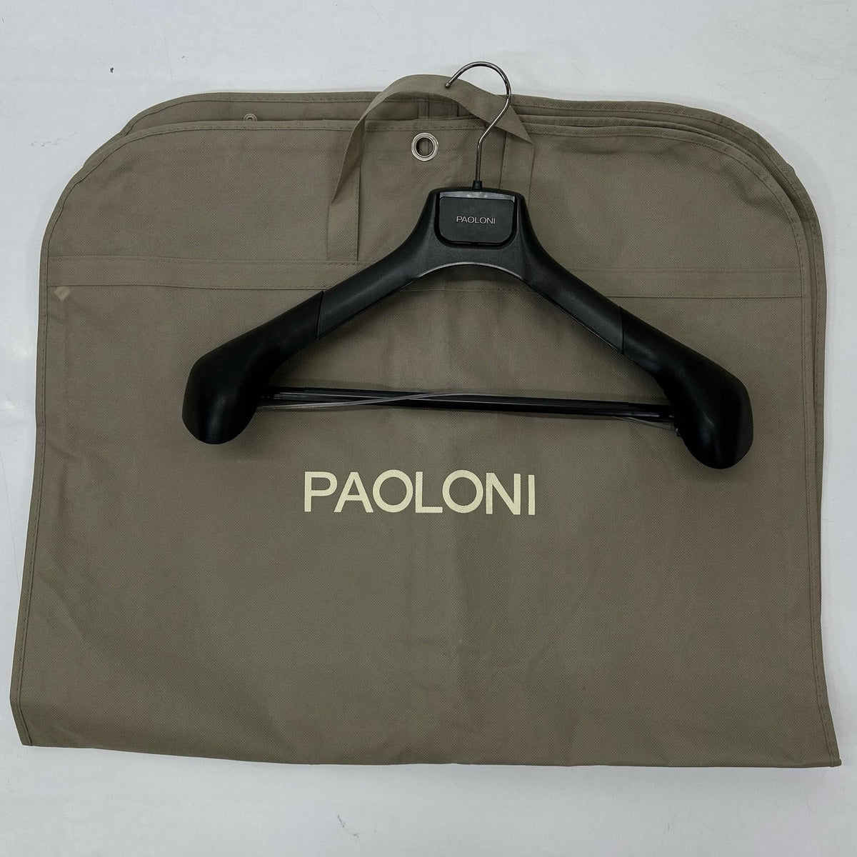 PAOLONI Archivio Cinquantadue 2B Wool Suit Navy Size 52