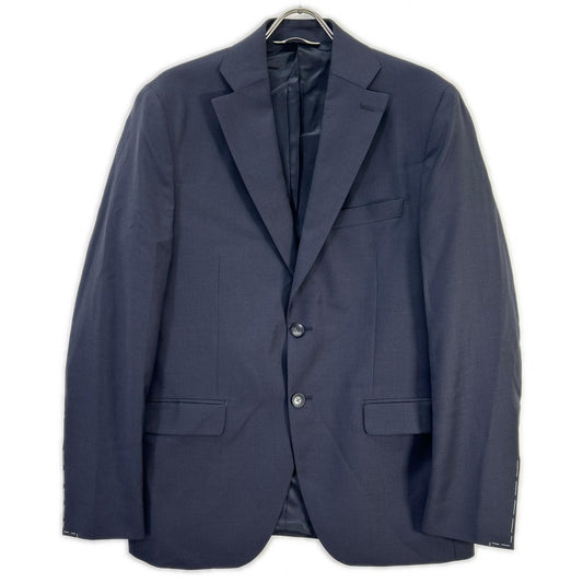 PAOLONI Archivio Cinquantadue 2B Wool Suit Navy Size 52