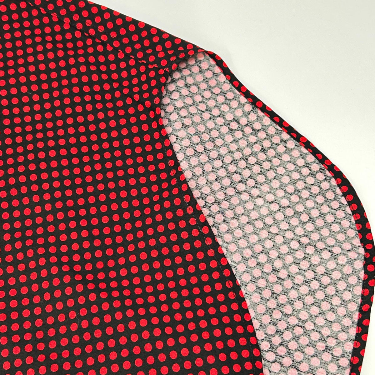 ALEXANDER McQUEEN Early Tag Double Shirt Black/Red Size 46