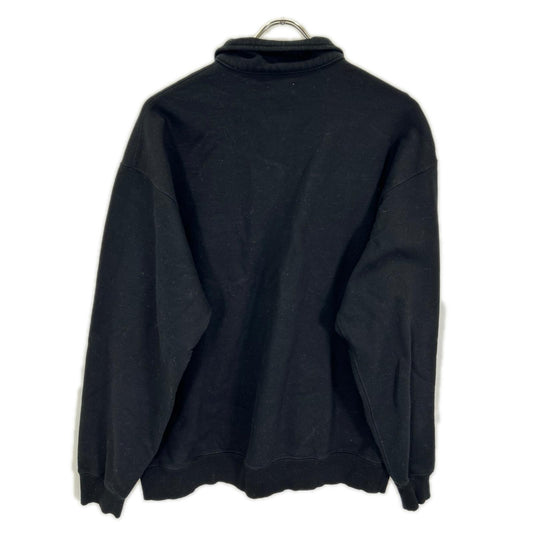 RHC 25SS Black Half-Zip Pullover Sweatshirt Size L