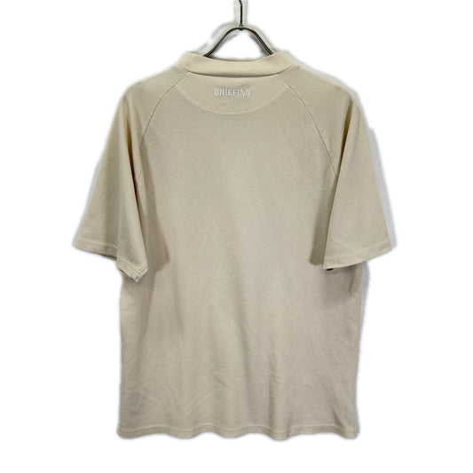 BRIEFING BRG251MD9 Garment Dye High-Neck Beige Size M