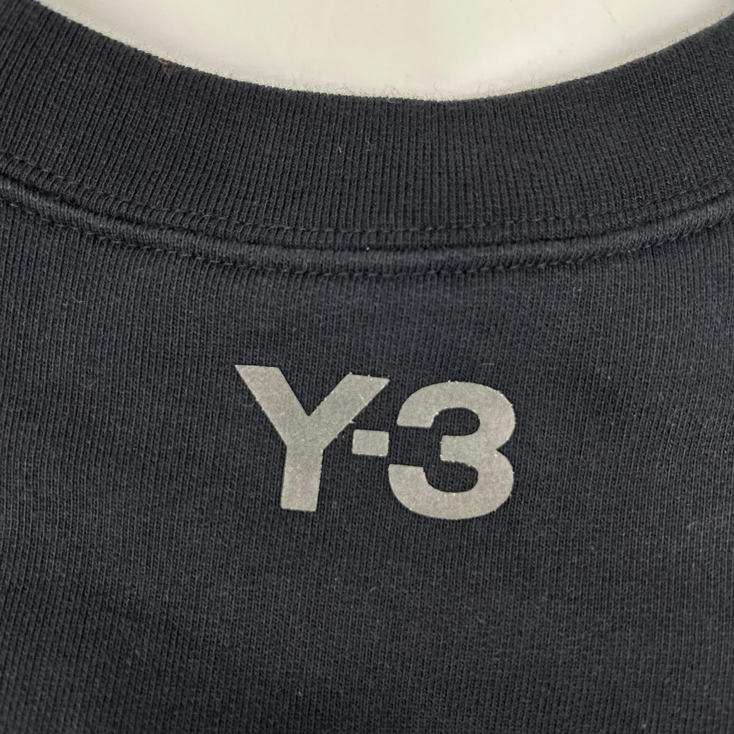 Y-3 GK4387 CH1 GFX Crew Sweatshirt Black Size S