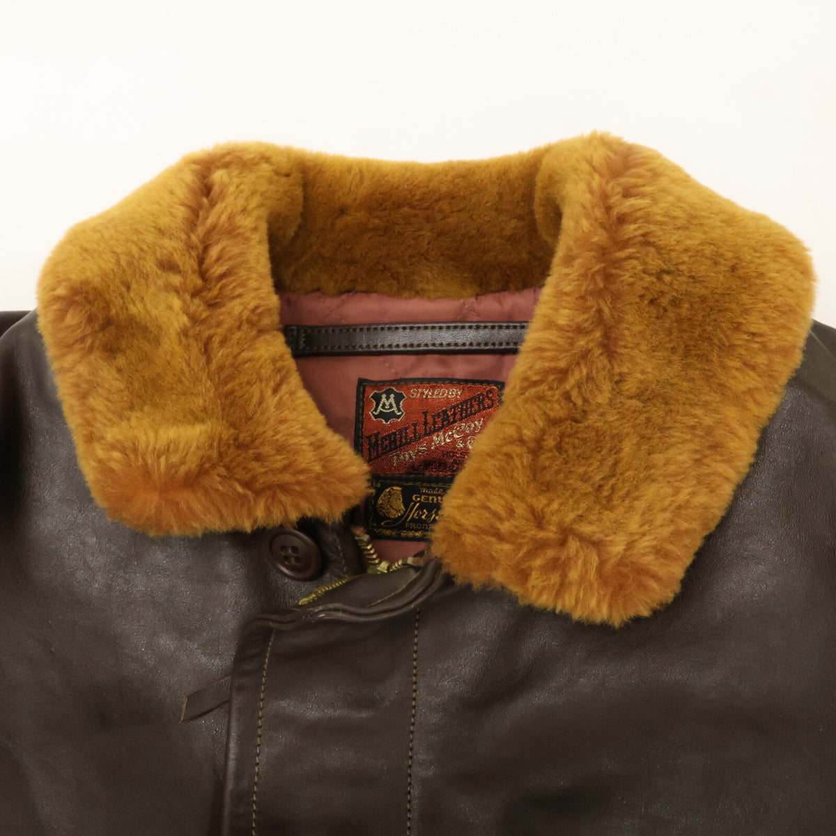 TOYS McCOY PRODUCT McHILL N-1 Horsehide Jacket Brown Size 42