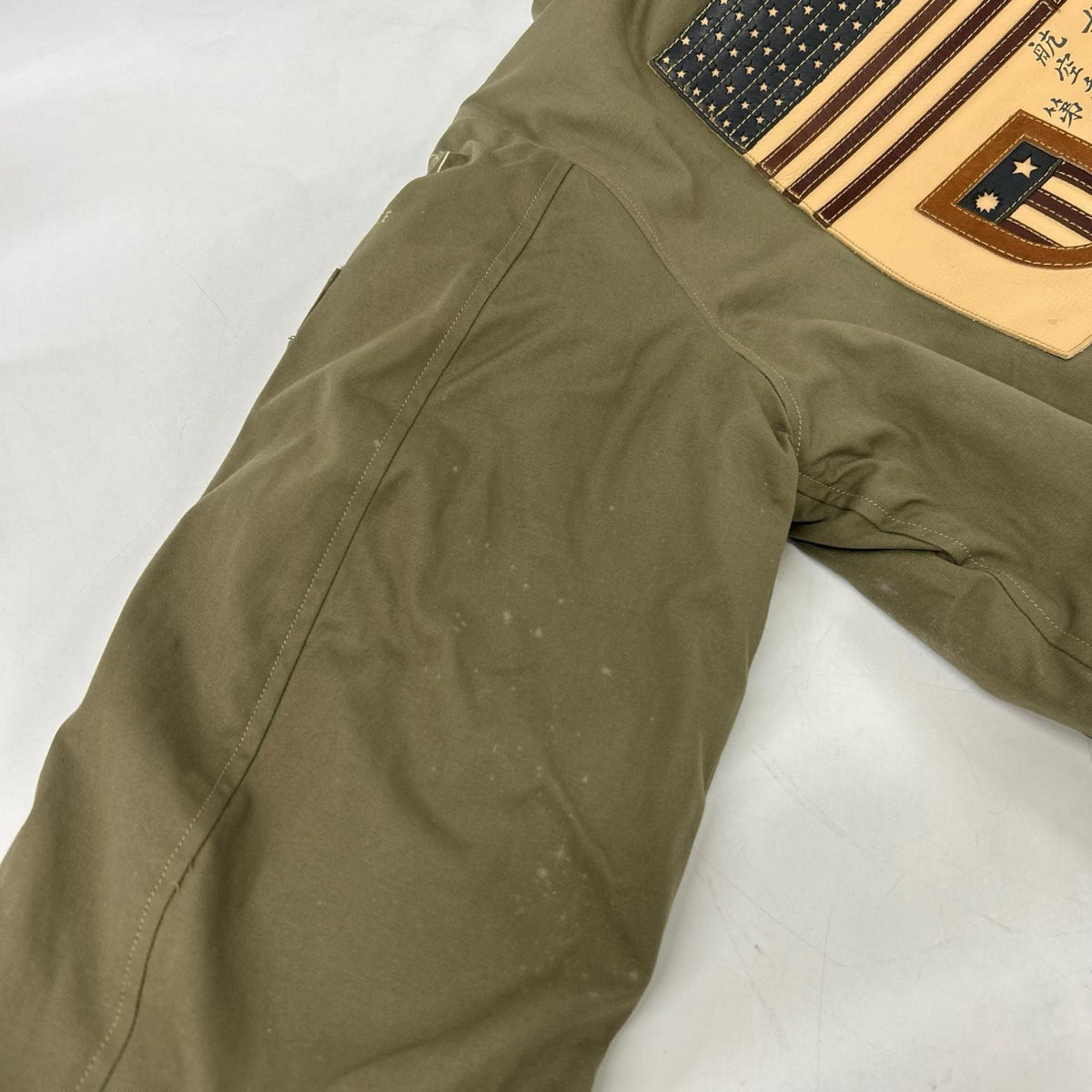 BUZZ RICKSON'S Khaki B-15 Flight Jacket Size 38