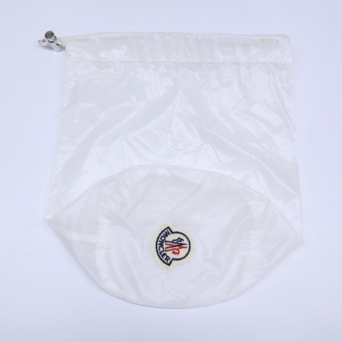 MONCLER GUI White Nylon Down Vest Size 4