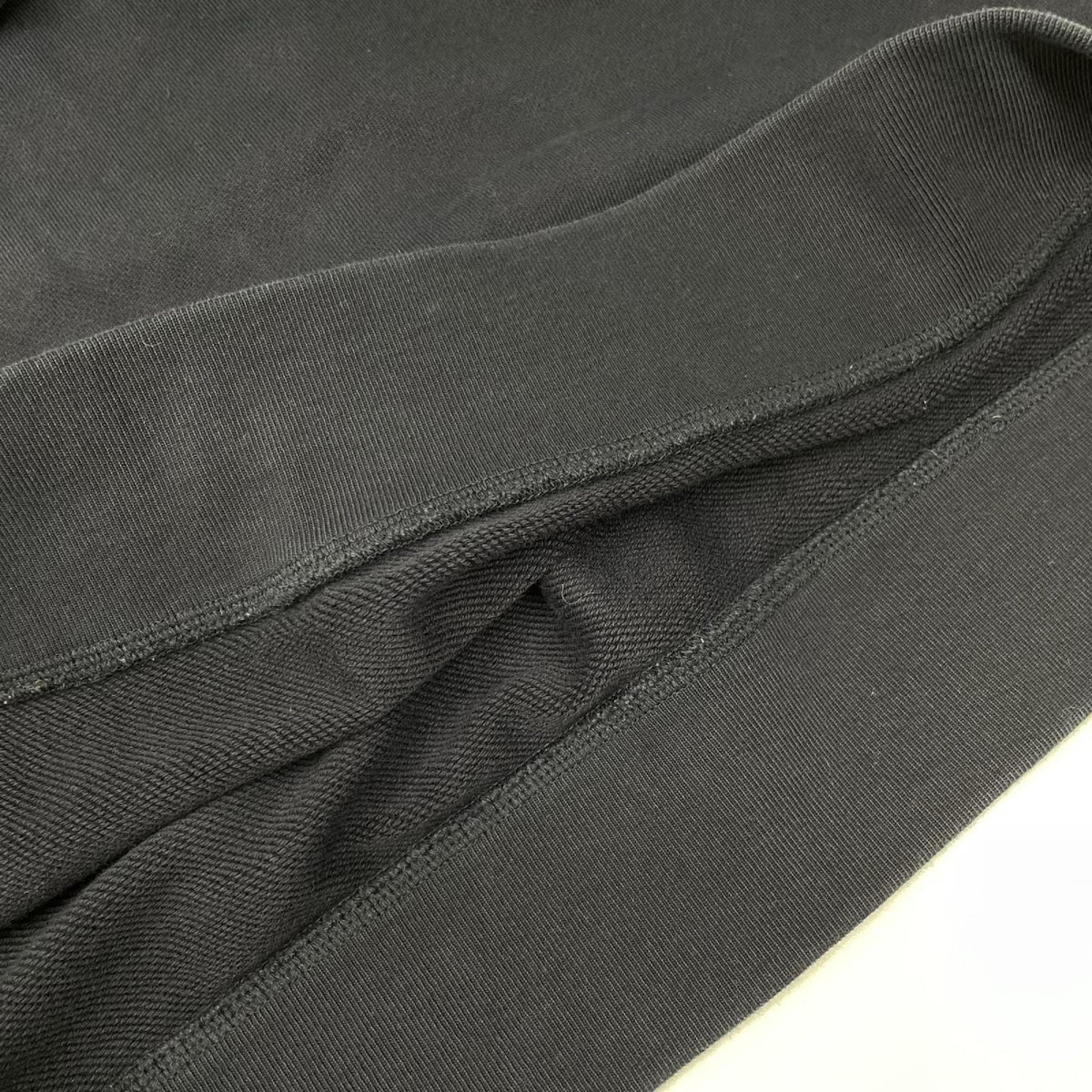 MONCLER Maglia Logo Patch Hoodie Navy Cotton Size XL