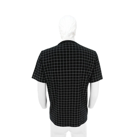 AFFA Black Cotton T-Shirt Size M