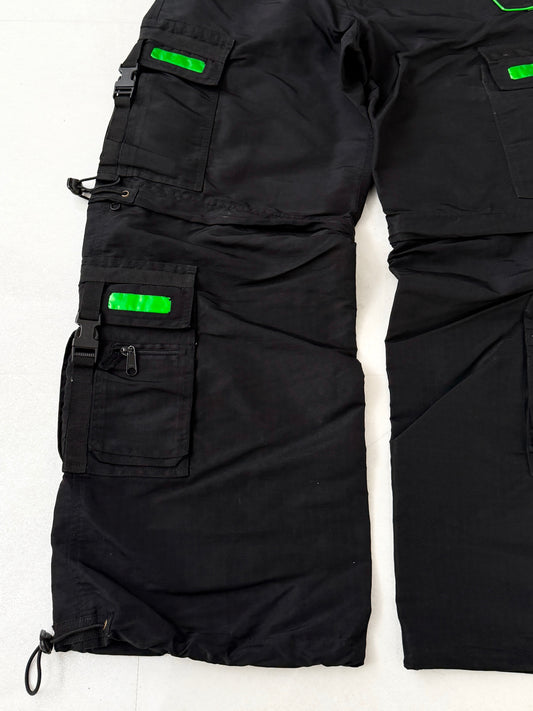 Flower of Life by Pleiadian Multi Pocket Cargo Pants Size M