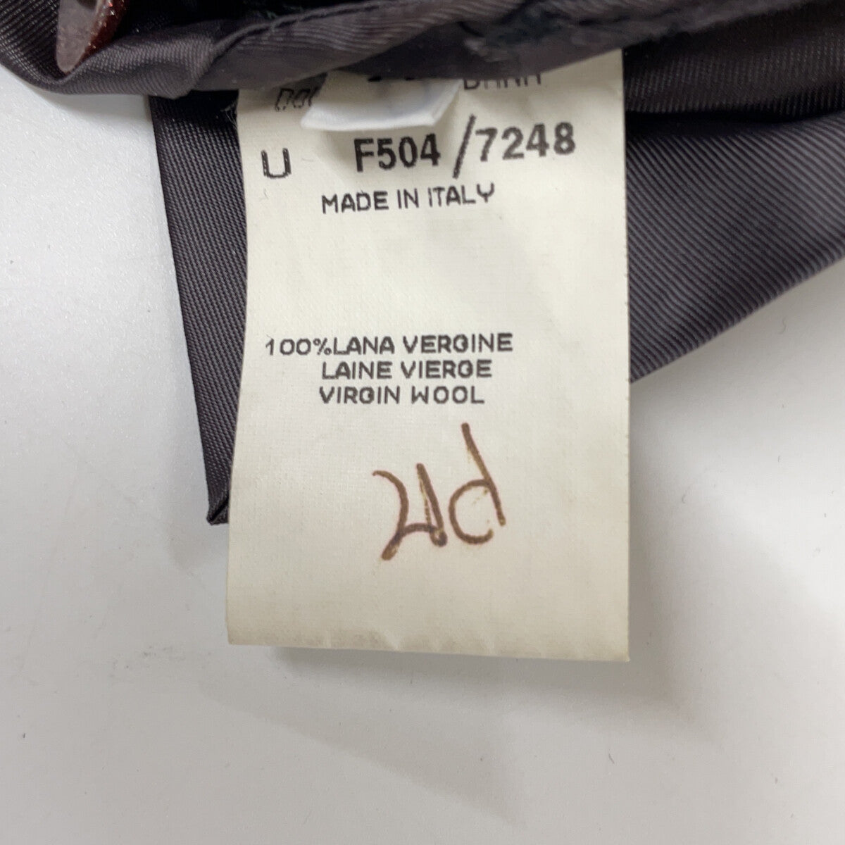 DOLCE&GABBANA Gray Wool Chester Coat Size M