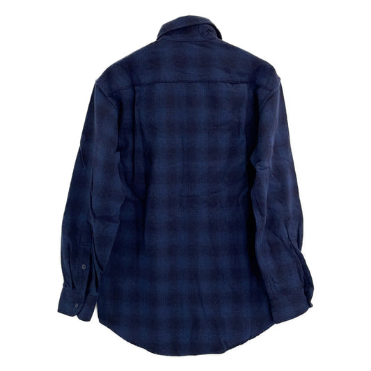 PENDLETON 90s Outdoorsman Virgin Wool Shirt Navy Size S