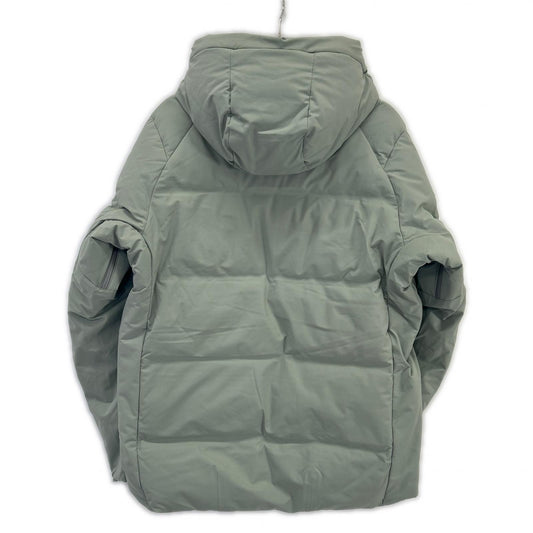 Mizusawa Down Mountaineer Khaki Polyester Down Coat Size L