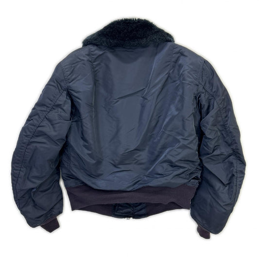 ALPHA INDUSTRIES Navy B-15D 50s Reissue Flight Jacket Size 36