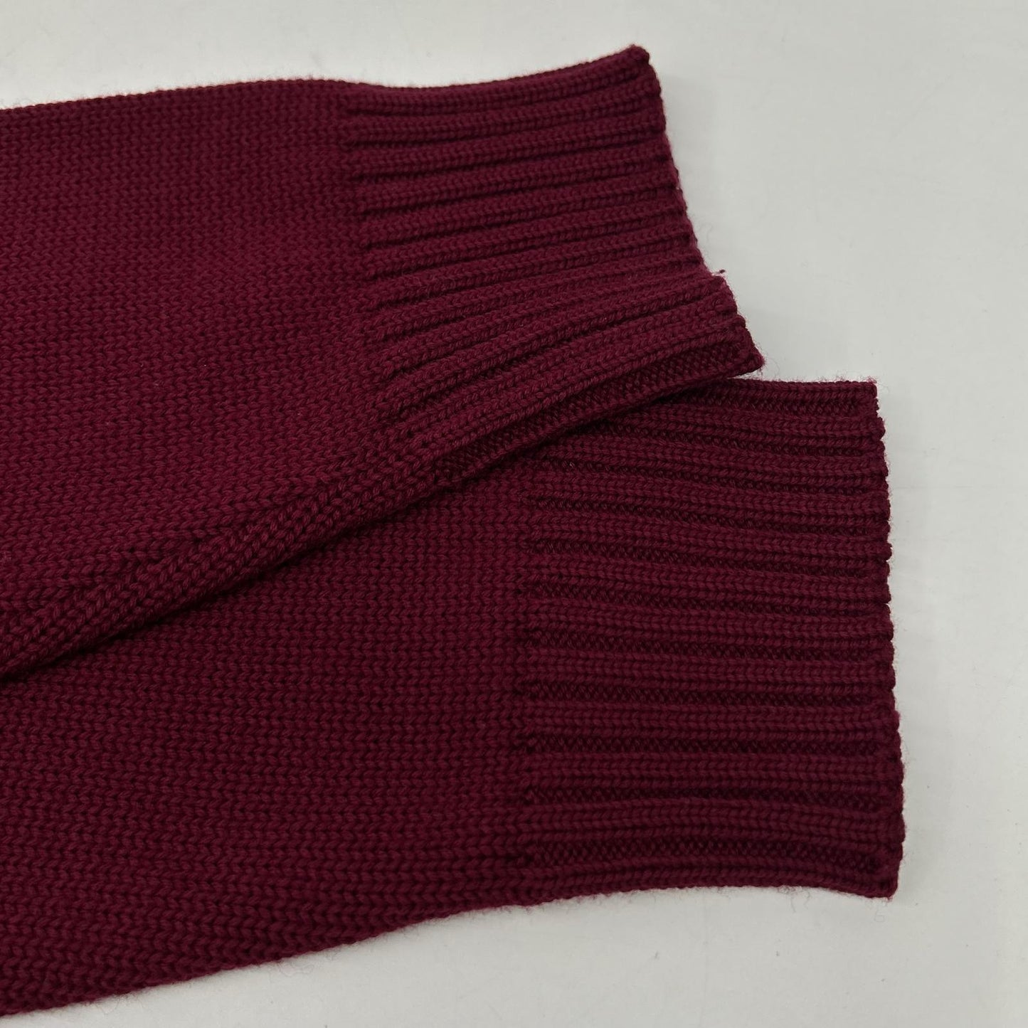 ZANONE Chioto Slim Fit 5-Gauge Cardigan Bordeaux Size 52