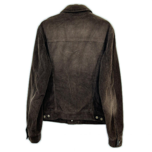 DOLCE&GABBANA Brown Corduroy Jacket Size 50
