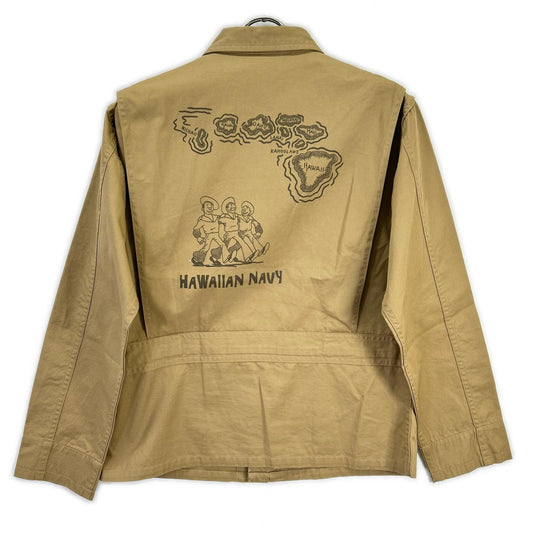 Pherrow's U.S. Navy Summer Flight Jacket Beige Size 38