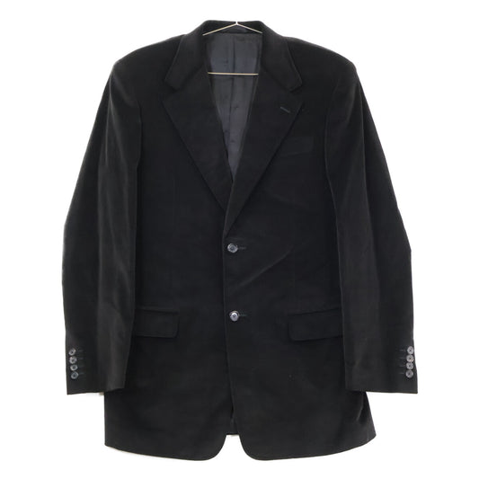 LOUIS VUITTON Velour 2B Single Breasted Suit Black