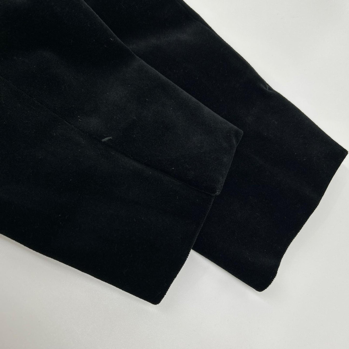 JILSANDER Black Velour Tailor Made 3B Blazer Size 44