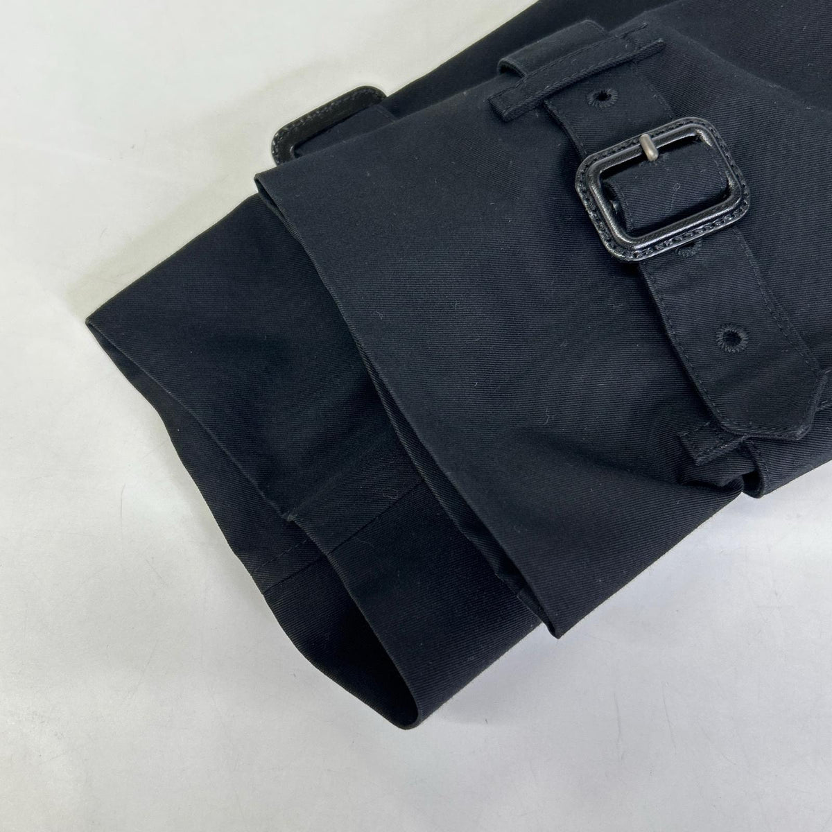 BURBERRY The Chelsea Trench Coat Black Size 48