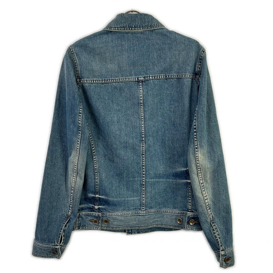 DOLCE&GABBANA G9B81D Indigo Pocketed Denim Jacket Size 46