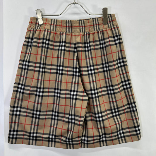 BURBERRY Beige Vintage Check Easy Shorts Pants Size S