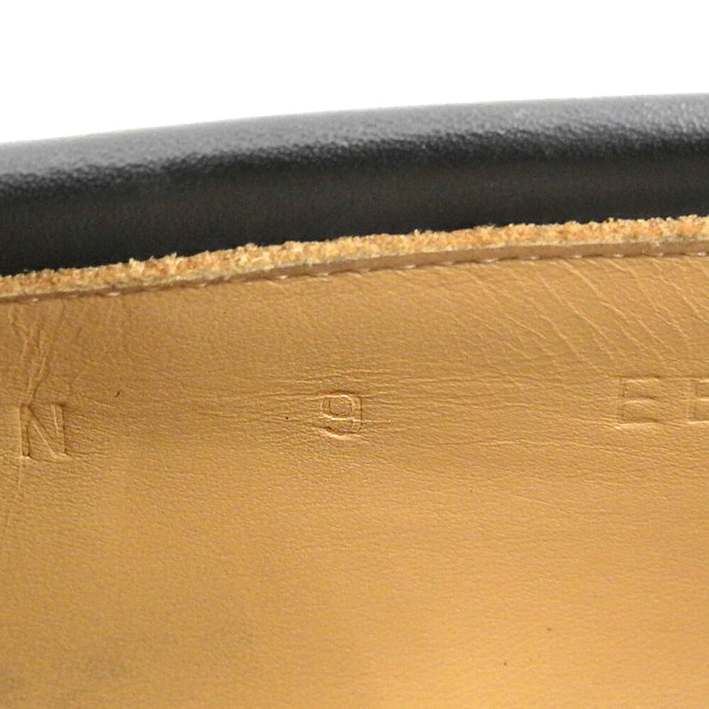 SalvatoreFerragamo Gancini Platform Loafers Black Size 9